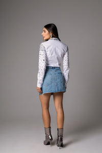 Camisete em tricoline